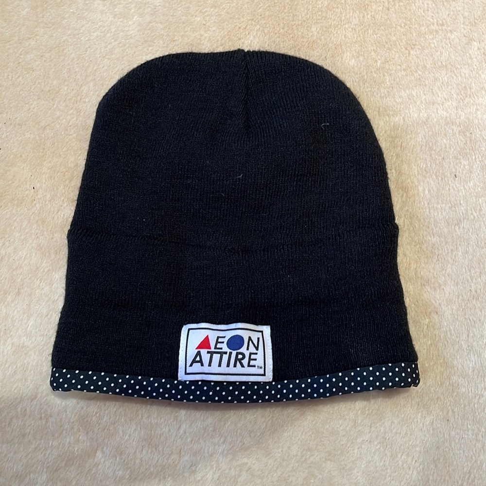 Neon Attire Black Winter Hat